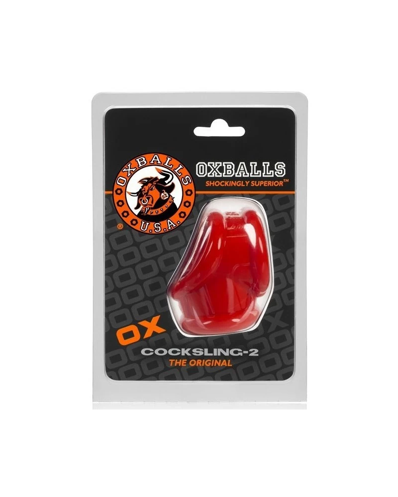Oxballs Ballstretcher Cocksling-2 Rouge – Image 2