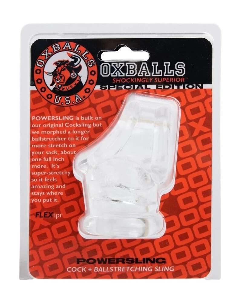 Oxballs Ballstretcher Powersling Transparent – Image 2