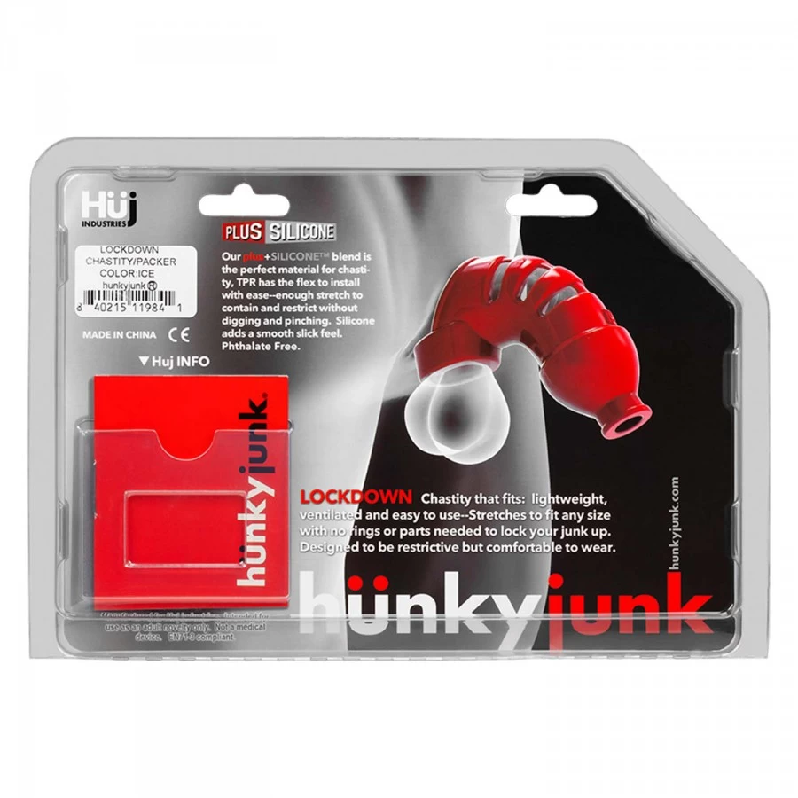 Cage De Chasteté LOCKDOWN Transparente – Image 4