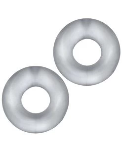 Lot De 2 Cockrings Stiffy Bulge Transparents