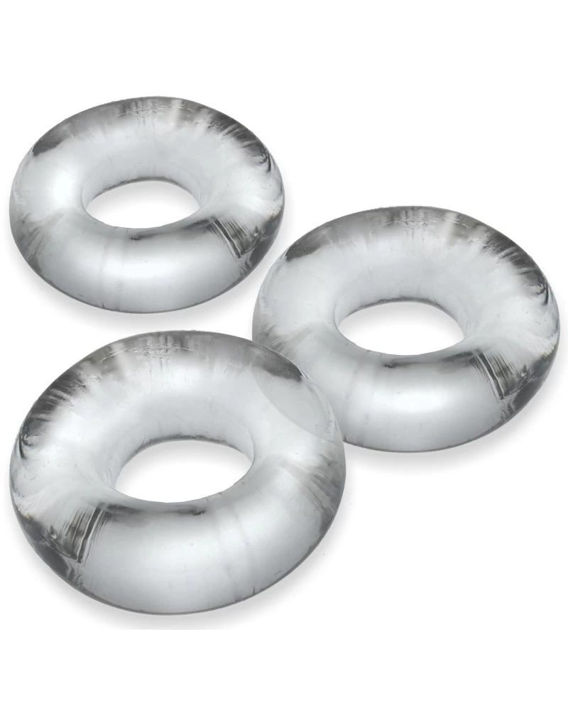 Oxballs Lot De 3 Cockrings Fat Willy Transparents – Image 5