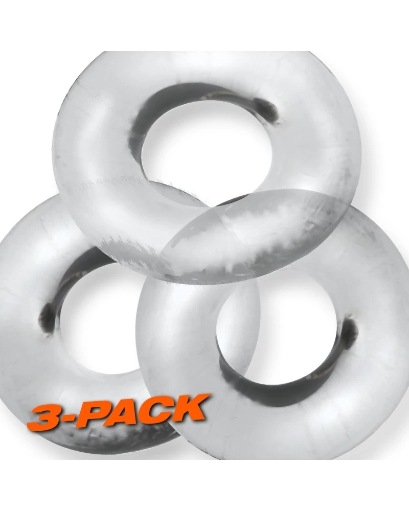 Oxballs Lot De 3 Cockrings Fat Willy Transparents – Image 6