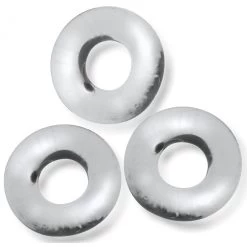 Lot De 3 Cockrings Oxballs FAT WILLY Transparents