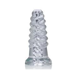 Oxballs Masturbateur Screw'd Super Squish Corkscrew Jack-Off Clear