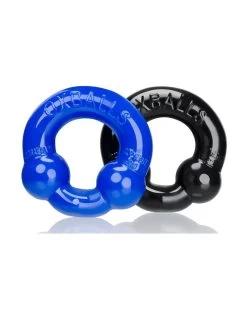 Pack Cockrings Ultraballs Oxballs Noir-Bleu