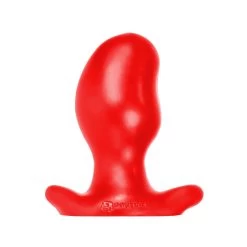 Oxballs Plug En Silicone ERGO Medium 9 X 5cm Rouge
