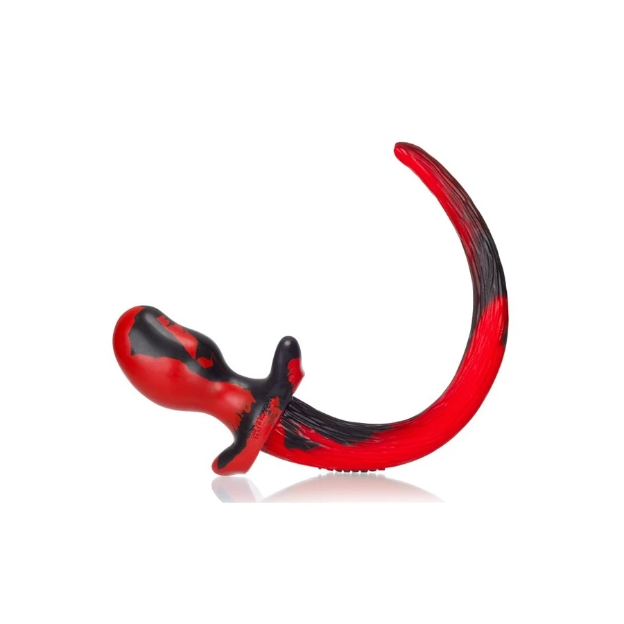 Oxballs Plug Queue Puppy Tail MASTIFF 12 X 7 Cm Rouge