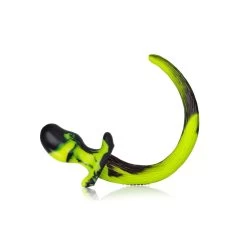 Plug Queue Puppy Tail Oxballs BULLDOG 11.5 X 6 Cm Jaune
