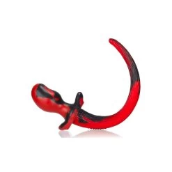 Plug Queue Puppy Tail Oxballs BULLDOG 11.5 X 6 Cm Rouge