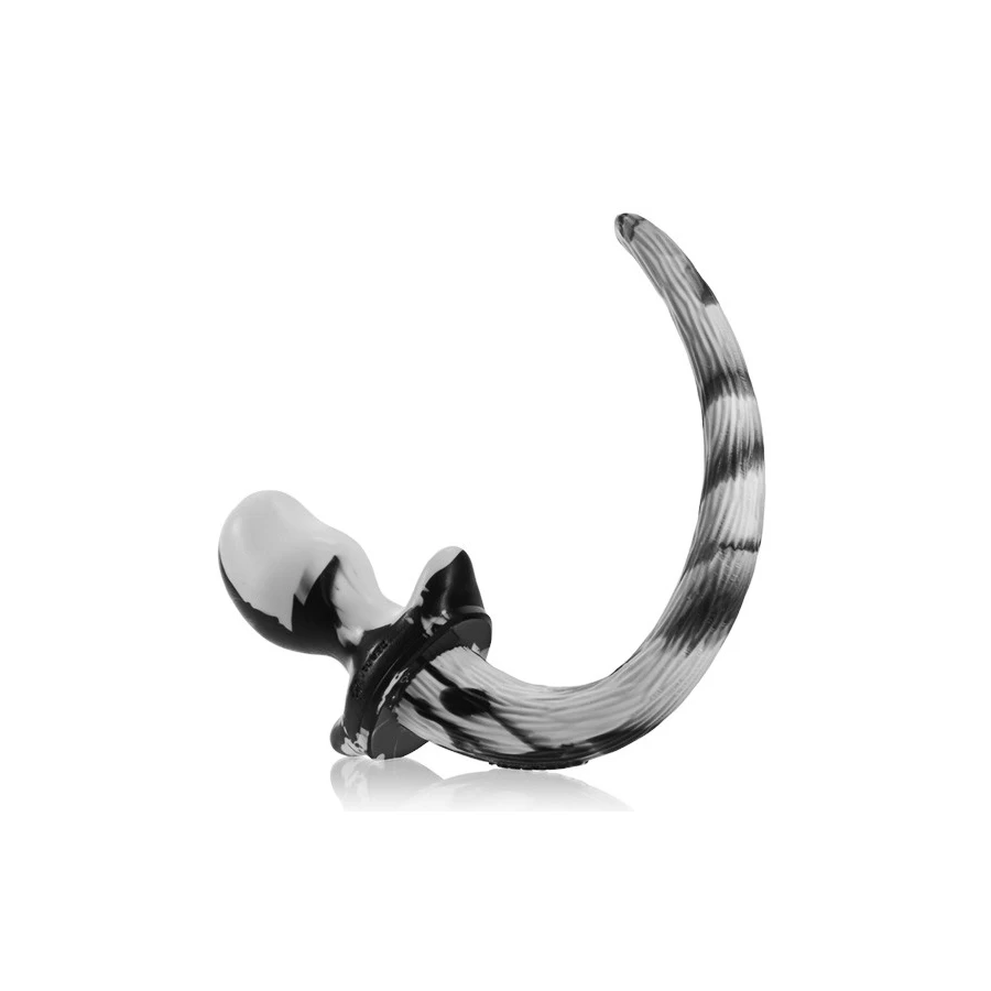 Oxballs Plug Queue Puppy Tail SWIRL 8.5 X 4.4 Cm Blanc – Image 3