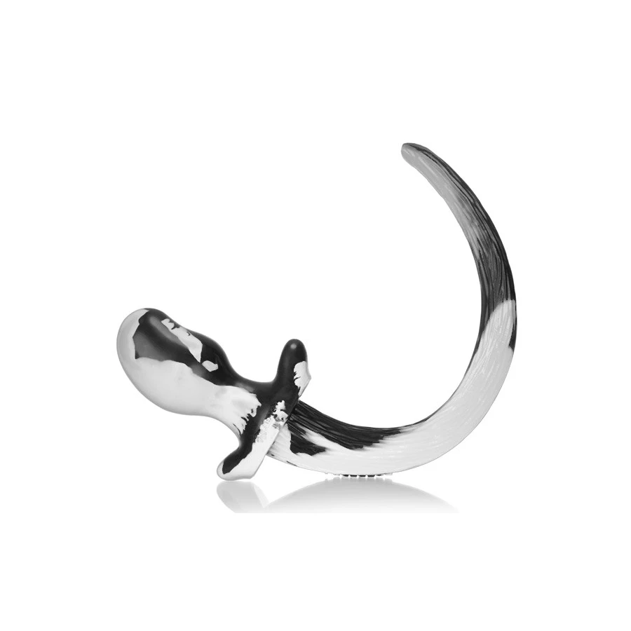 Oxballs Plug Queue Puppy Tail SWIRL 8.5 X 4.4 Cm Blanc – Image 4