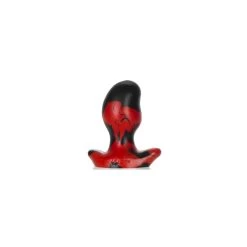 Plug Silicone Oxballs ERGO XS 6 X 3.5cm Rouge-Noir