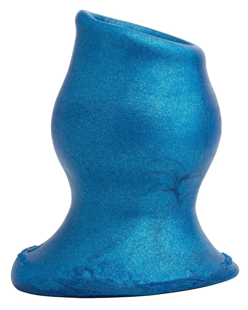 Oxballs Plug Tunnel PiG-HOLE Platinum Bleu 13 X 9 Cm