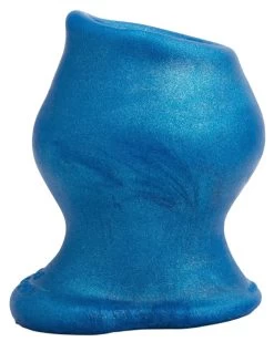 Oxballs Plug Tunnel Pig-Hole Platinum Bleu 14 X 11 Cm